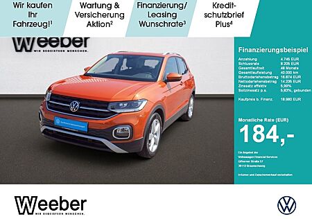 VW T-Cross Volkswagen STYLE*NAVI*LED*RFK*ACC*VIRTUAL Navi LM