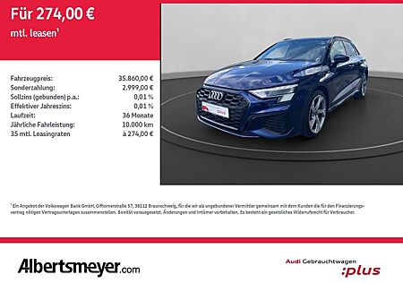 Audi A3 Sportback 45 TFSIe S-LINE+MATRIX+ACC+AHK+NAVI