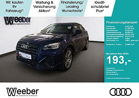 Audi Q2 S line NAVI*MATRIX*LEDER*RFK*18LM*GRA*5J GAR
