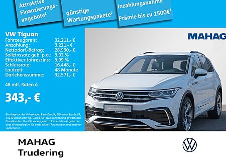 VW Tiguan Volkswagen 2.0 TDI 4 Mot R-Line Leder IQ.Light Navi