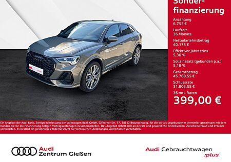 Audi Q3 Sportback 35 TDI S line Black AHK LED Navi