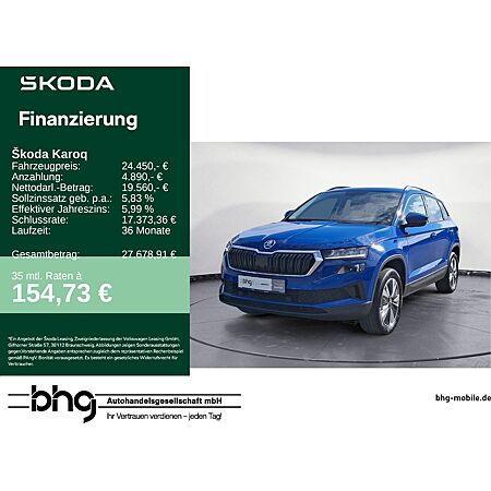 Skoda Karoq leasen
