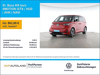 Volkswagen ID. Buzz KR kurz 4MOTION GTX | HUD | AHK | NAVI