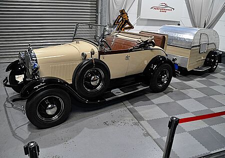 Ford A-MODEL + WOHNWAGEN-SUPER ZUSTAND- 3,2 L