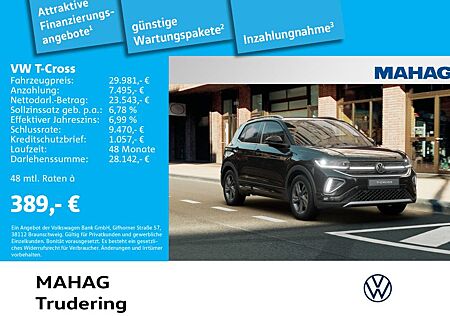VW T-Cross Volkswagen 1.5 TSI R-Line IQ.Light IQ.Drive Navi Re