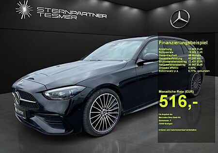 Mercedes-Benz C 300 d T +AMG+Night+HuD+PANO+360°+AHK+Burmester