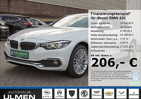 BMW 420 xDrive Luxury Line X-Drive EU6d-T Navi Voll-