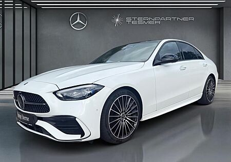 Mercedes-Benz C 300 d +AMG+NIGHT+PANO+HUD+AHKL+360°+HANDSFREE