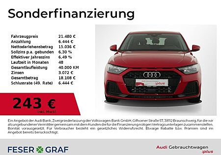 Audi A1 Sportback Leder/LED/SHZ/Tempo/PDC/Sound-S/16"