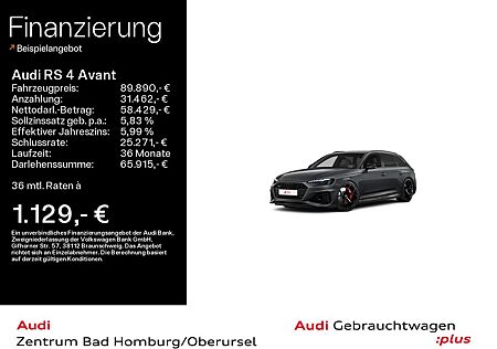 Audi RS4 RS 4 Avant TFSI quattro comp.+*Q4P*RS-Schalensit