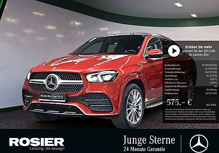 Mercedes-Benz GLE 350 de 4M Coupé AMG Line AHK Distr Pano Burm