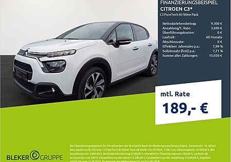 Citroën C3 PureTech 83 Shine Pack
