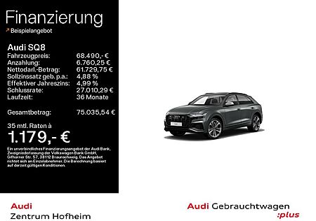 Audi SQ8 TDI tip*Air*HUD*B&O*Keramik*Pano*Standh*HD M