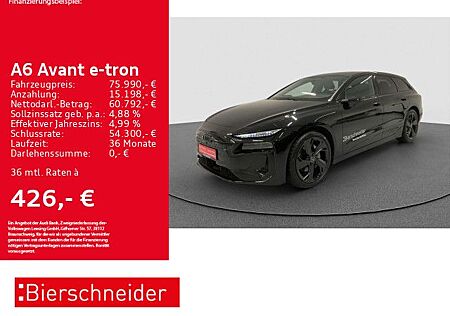 Audi A6 e-tron A6 Avant e-tron performance S-Line B&O PANO TECH