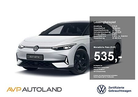 VW ID.7 Volkswagen GTX | LED | NAVI | AHK | ACC | SITZH. |