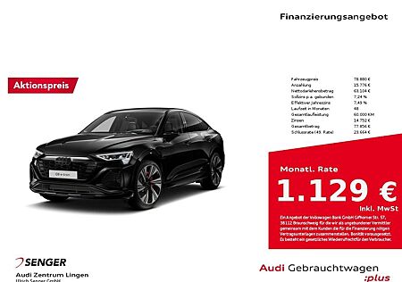 Audi Q8 e-tron Sportback 55 S line quattro Matrix B&O
