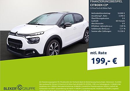 Citroën C3 PureTech 83 Shine Pack