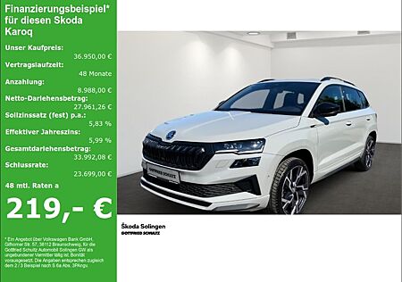 Skoda Karoq 1.5 TSI Sportline DSG AHK MatrixLED