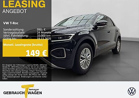 VW T-Roc Volkswagen 1.0 TSI LIFE NAVI LED WINTERPKT PRIVACY