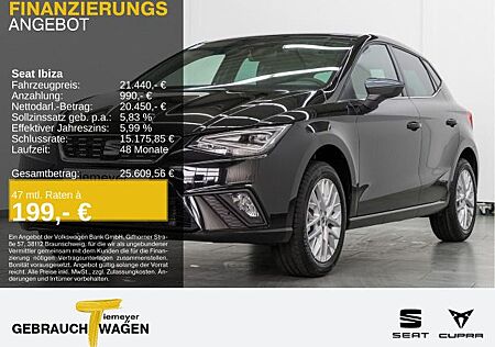 Seat Ibiza 1.0 TSI XCELLENCE LED REAR VIEW NAVI KEYLE