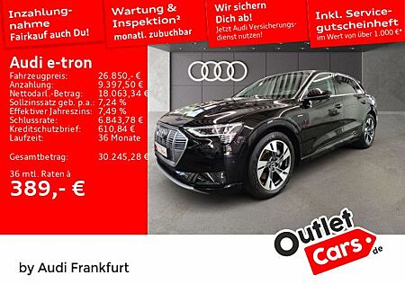 Audi e-tron 50 advanced quattro LED Navi Tempomat DA