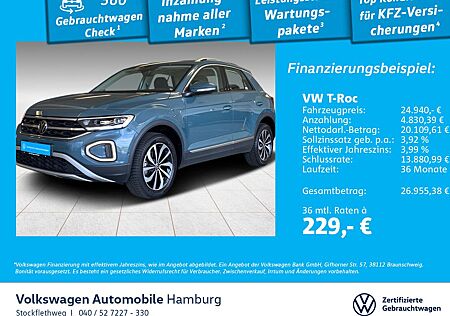 VW T-Roc Volkswagen 1.5 TSI Style DSG ACC Navi LED CarPlay LED