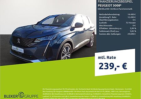 Peugeot 3008 BlueHDi 130 Allure Pack Automatik