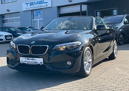 BMW 218 i Advantage Cabrio**8xFACH*NAVI*SHZ*PDC**