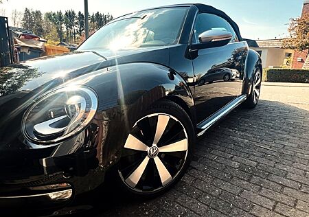 VW Beetle Volkswagen 2.0TDI DSG Cab,TÜV neu,Leder,Xenon,Eibach