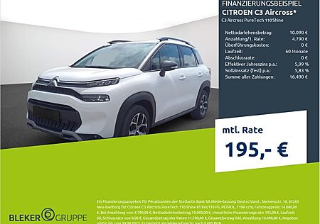Citroën C3 Aircross PureTech 110 Shine