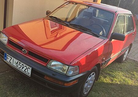 Subaru Justy 4wd 1.2 75KM 5-speed manual /5-Gang