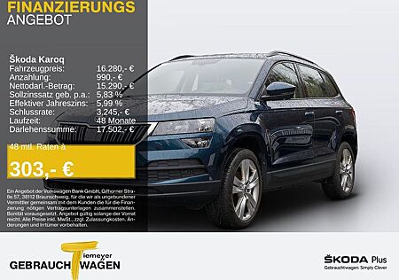 Skoda Karoq 1.5 TSI DSG STYLE AHK NAVI LM