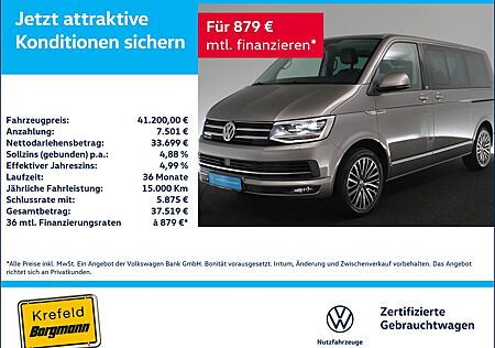 VW T6 Multivan Volkswagen Generation Six TDI AHK LED STANDHZ