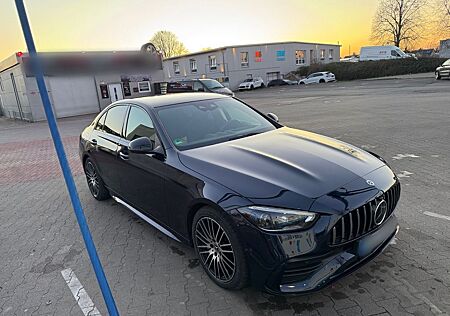 Mercedes-Benz C 300 d AMG line , Night Paket, JS Garantie