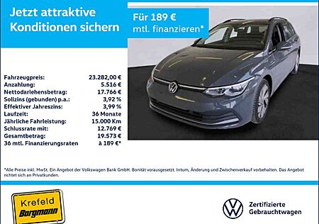 VW Golf Volkswagen VIII 2.0 TDI Style AHK LED ACC NAVI SHZ PDC