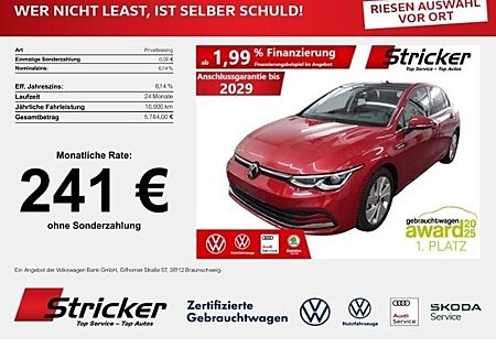 VW Golf Volkswagen Style 2.0TDI DSG 241,-ohne Anzahlung AHK Pa