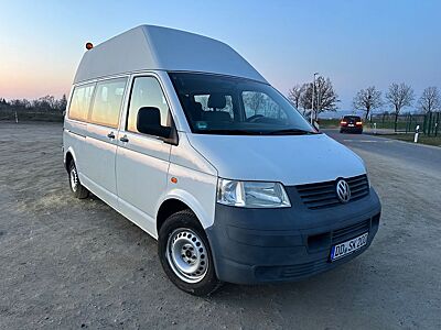 Volkswagen T5 Caravelle Lang Hochdach Rampe Klima  9 Sitzer