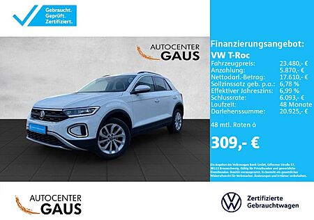 VW T-Roc Volkswagen Life 1.0 l TSI OPF 81 kW (110 PS) 6-Gang