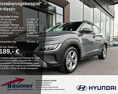Hyundai KONA 1.0 T-GDI 48V Trend 6-Gang +LED +NAVI +CAM