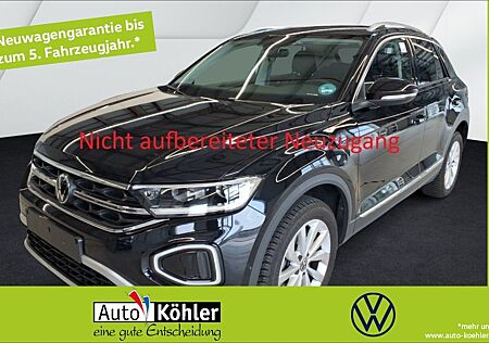 VW T-Roc Volkswagen Style TSi DSG Black+CarPlay+ACC+AHK+LED