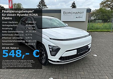 Hyundai Kona Elektro Prime 65,4kWh*Navi'*Kamera*Leder*La