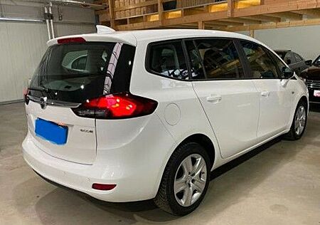Opel Zafira Tourer 1.6 CNG ecoFLEX, weiss, Sparfuchs