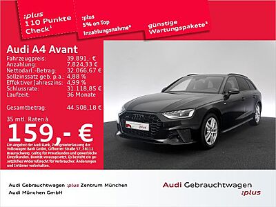 Audi A4 Avant 40 TFSI qu. S tronic 2x S line Matrix/N
