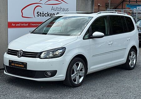 VW Touran Volkswagen Highline 7 Sitzer 2.Hand PANO