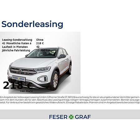 VW T-Roc leasen