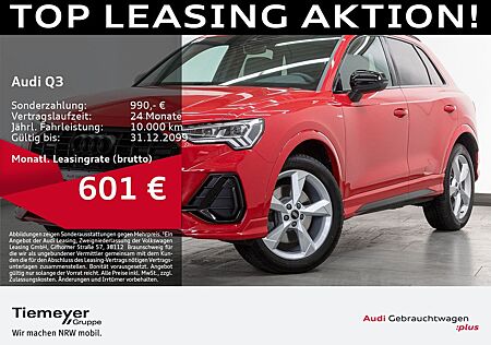 Audi Q3 45 TFSI Q 2x S LINE NP75 PANO LM20 SONOS