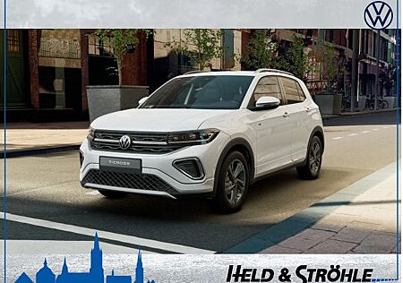 VW T-Cross Volkswagen R-Line 1.0 TSI DSG IQ NAV AHK KAM ACC 17
