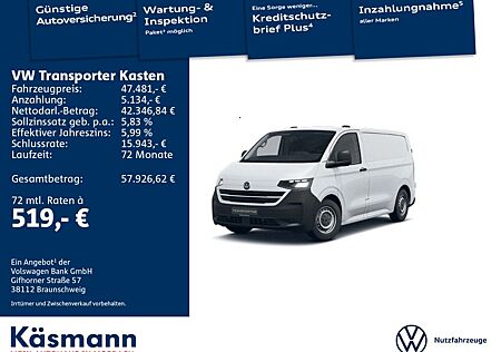 VW Volkswagen Transporter Kasten 2.0TDI AHK KAM PDC