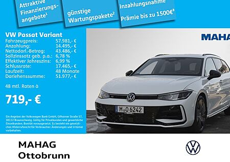 VW Passat Variant Volkswagen 2.0 TSI 4Mot. R-Line BlackStyle A