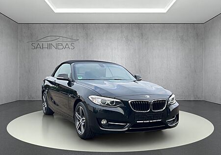BMW 218 d Cabrio Sport Line Service*aus 2.Hand*